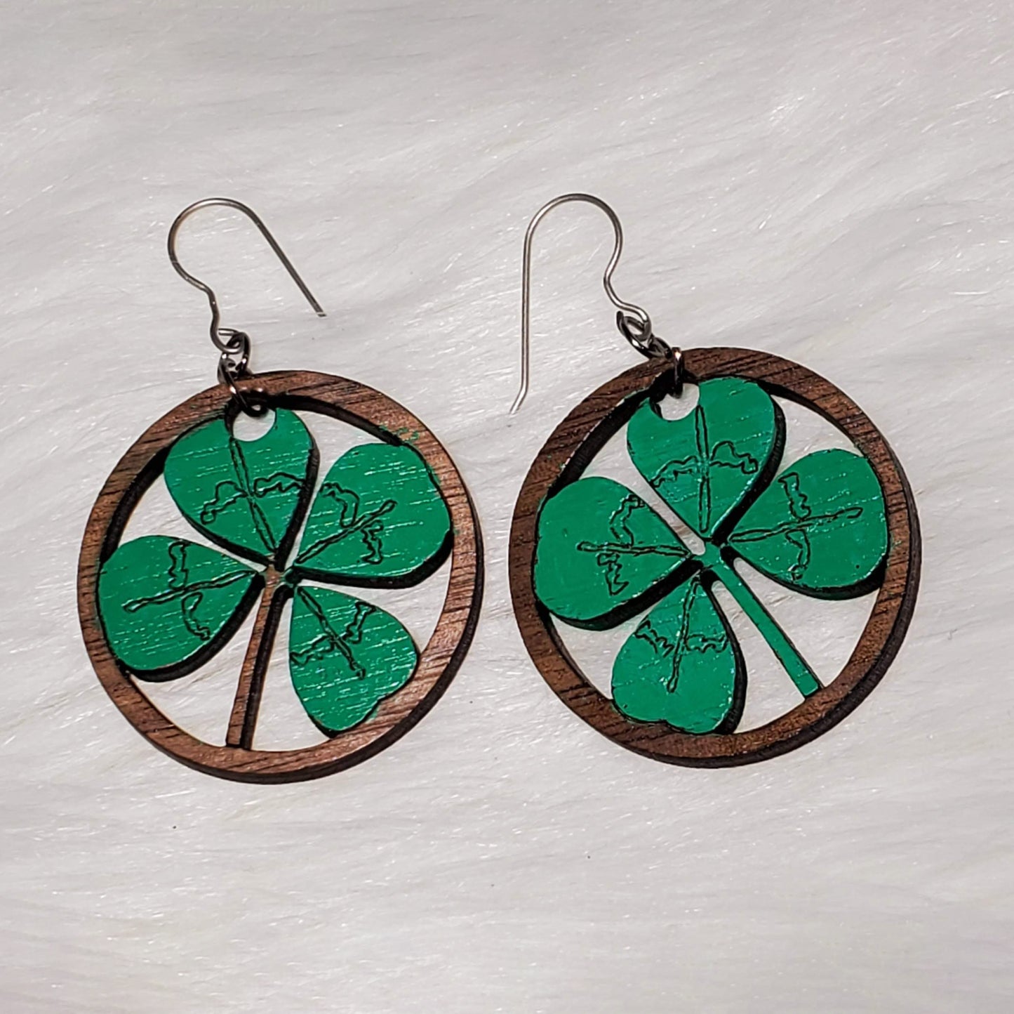 Four-Leaf Clover Earrings
