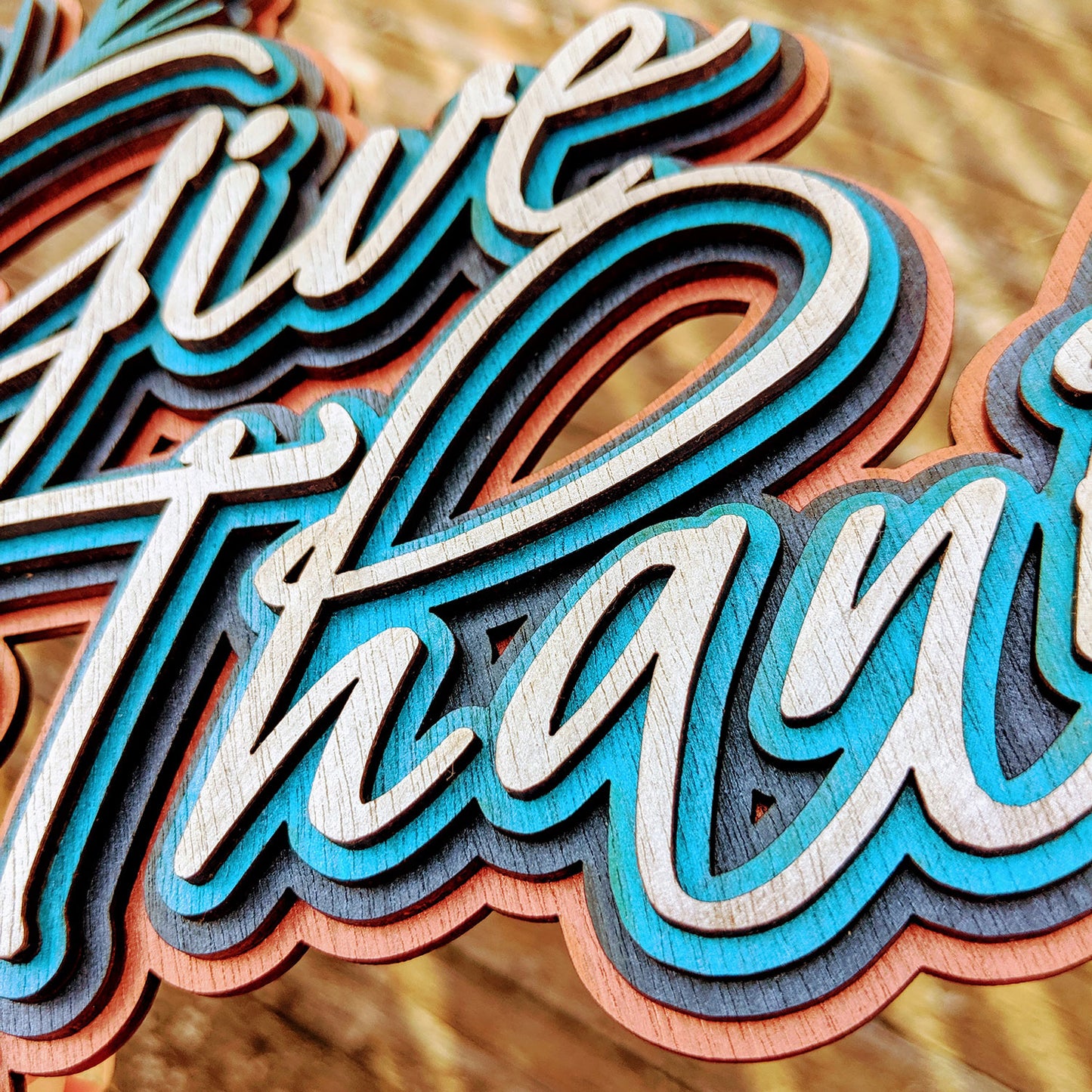 Give Thanks - Layered Door Wreath