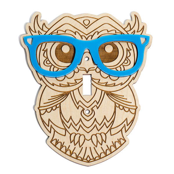 Goodnight Owl Switch Cover