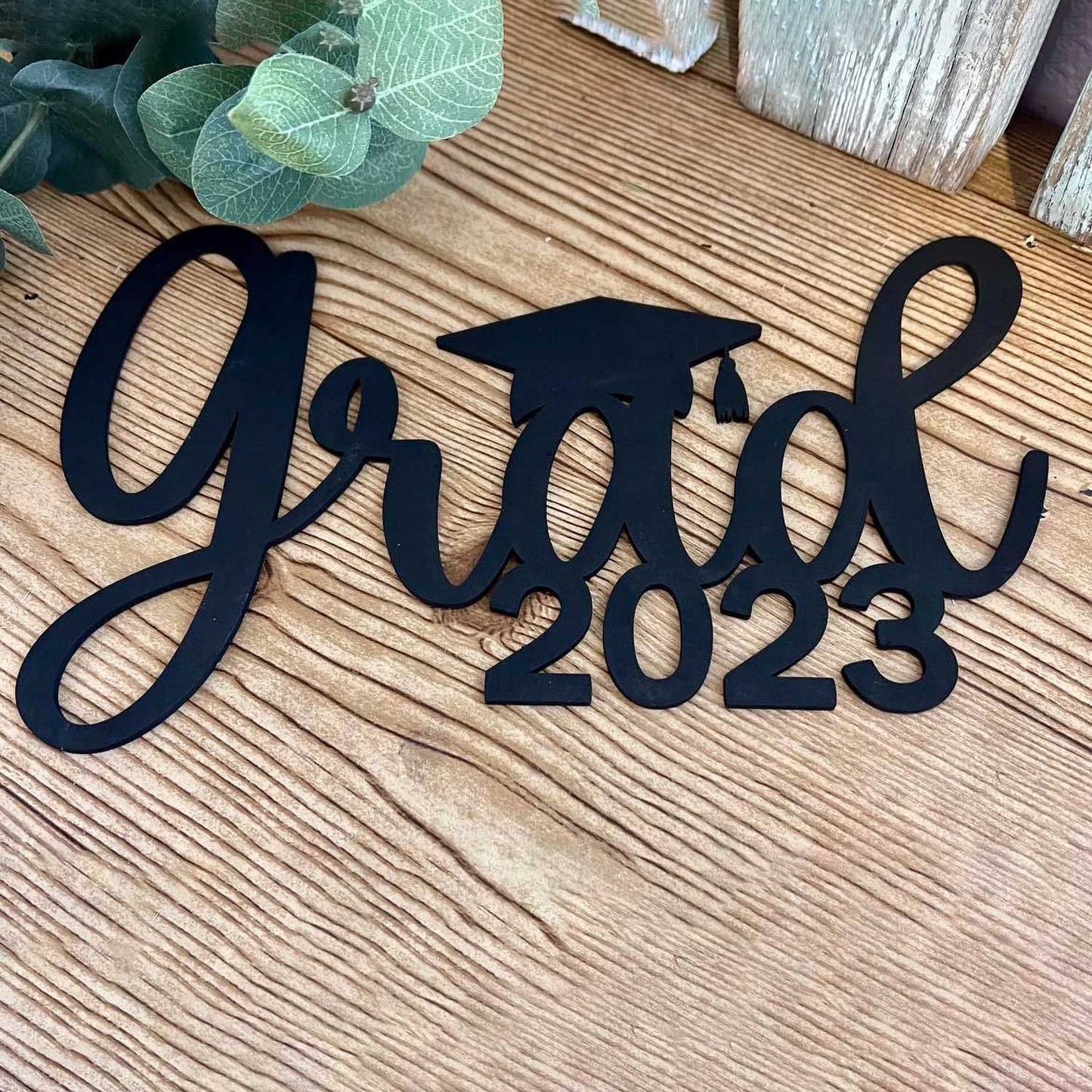 Grad 2023 Photo Prop (Set of 2)