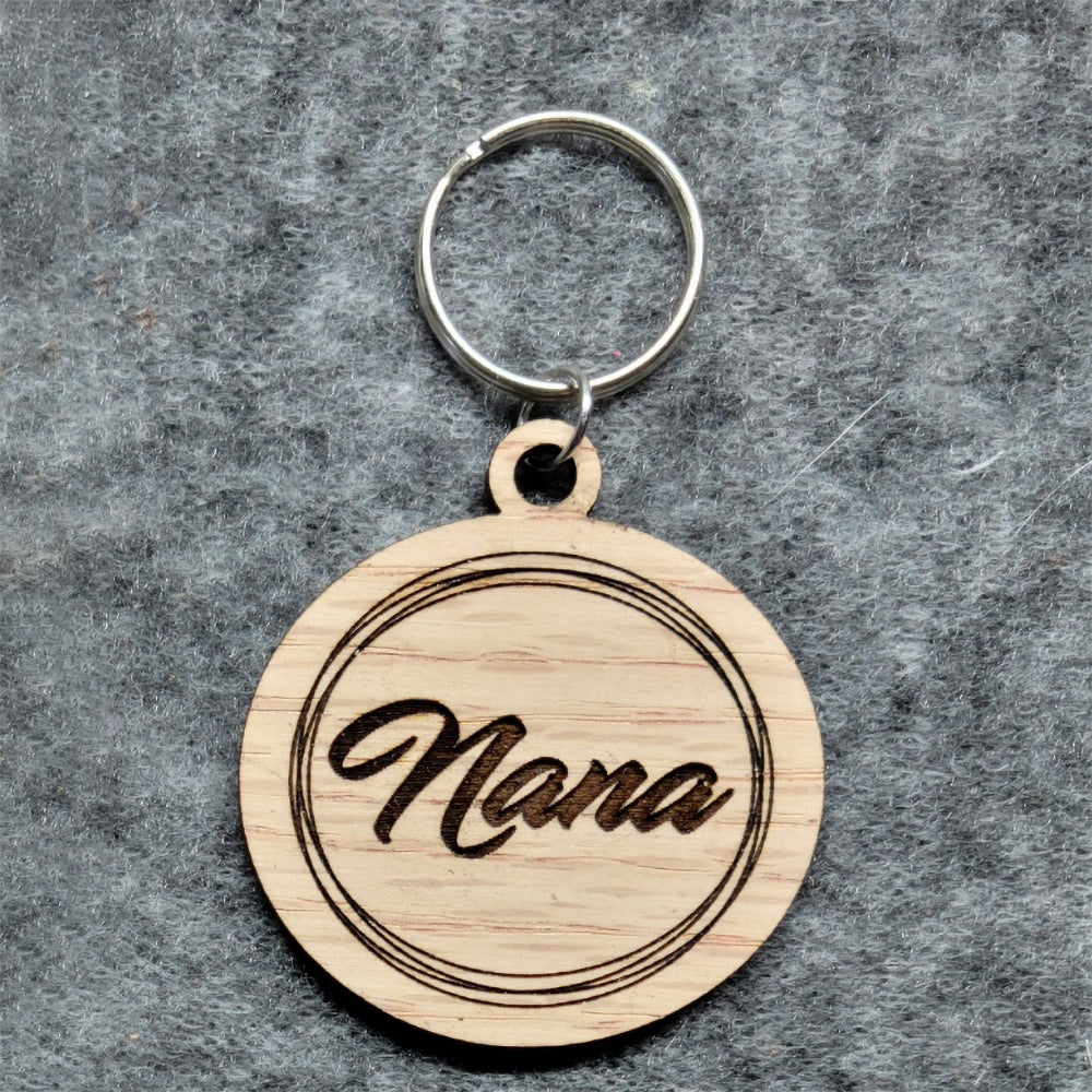 Grandmother Nicknames Keychains (Set of 3)