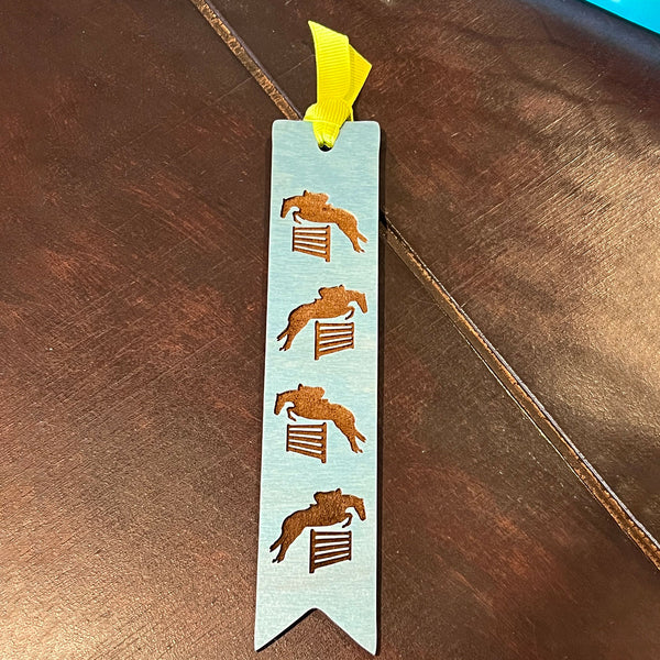 Horse Riders Bookmark Equestrian Bookmark Shop