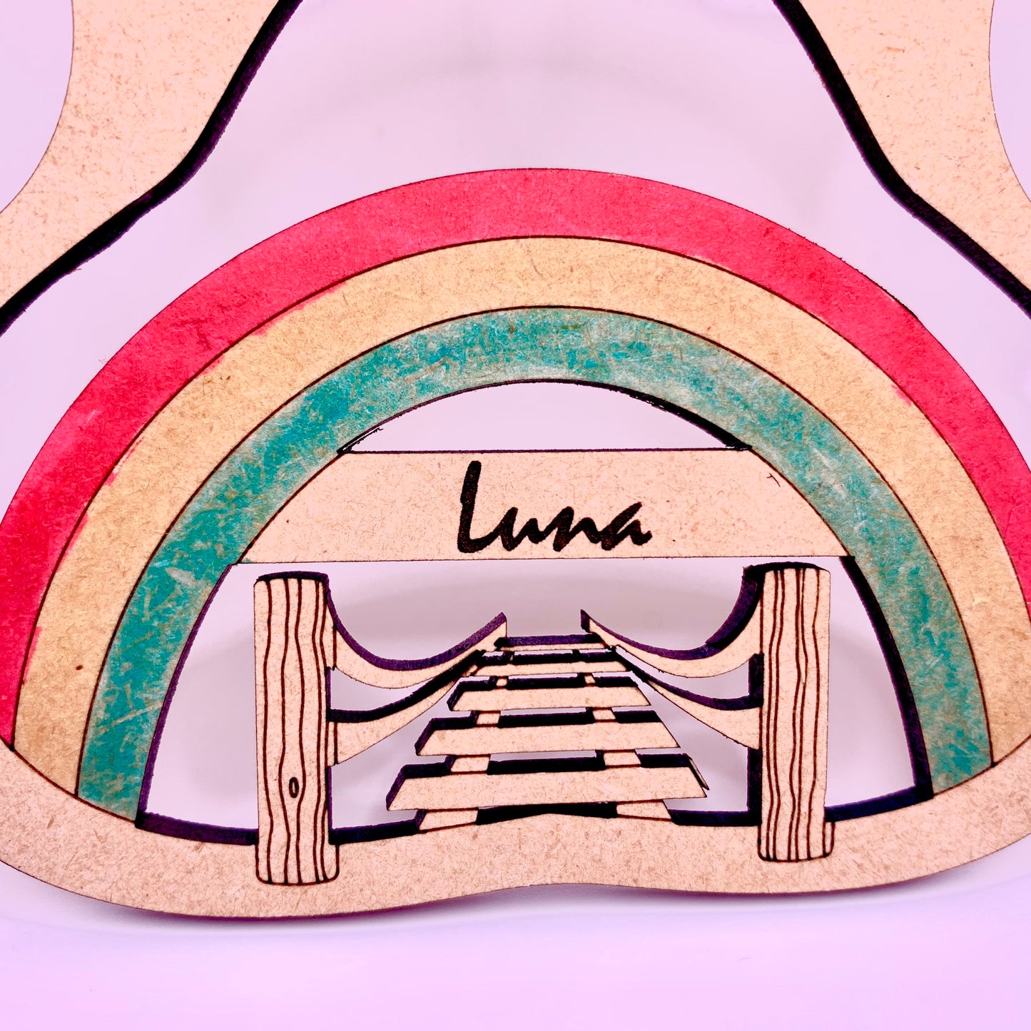 Pet Paw - Over The Rainbow Photo Frame