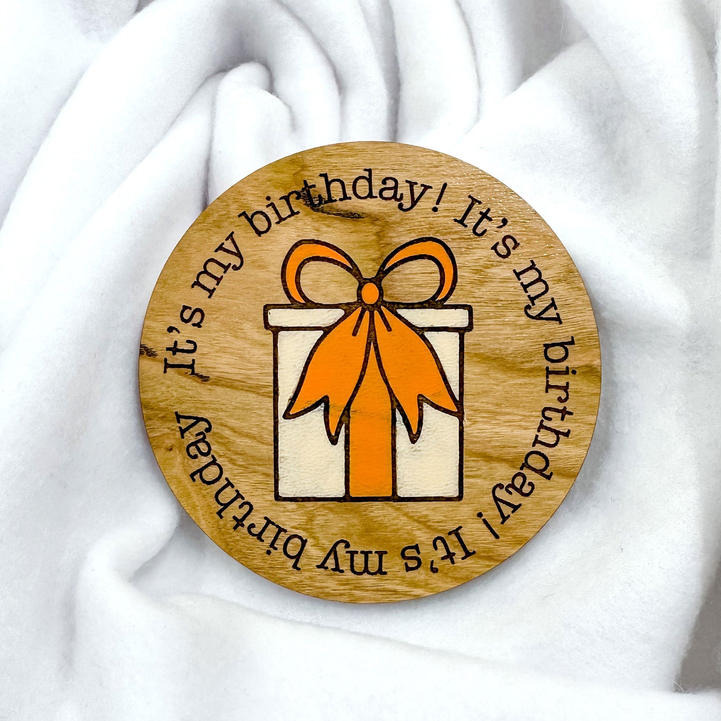 It's My Birthday Pin (Set of 2)