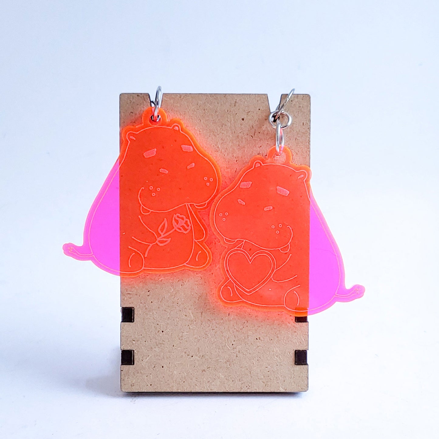 Kawaii Hippos Couple's Charm