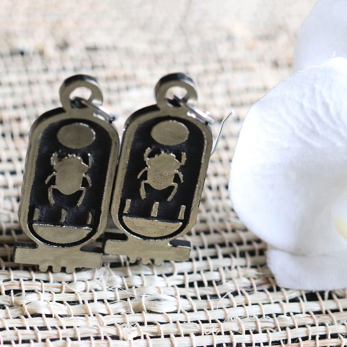 (Kheperu-Neb-Ra): He Is The Lord Pharaoh, The Heavenly Messenger Earrings