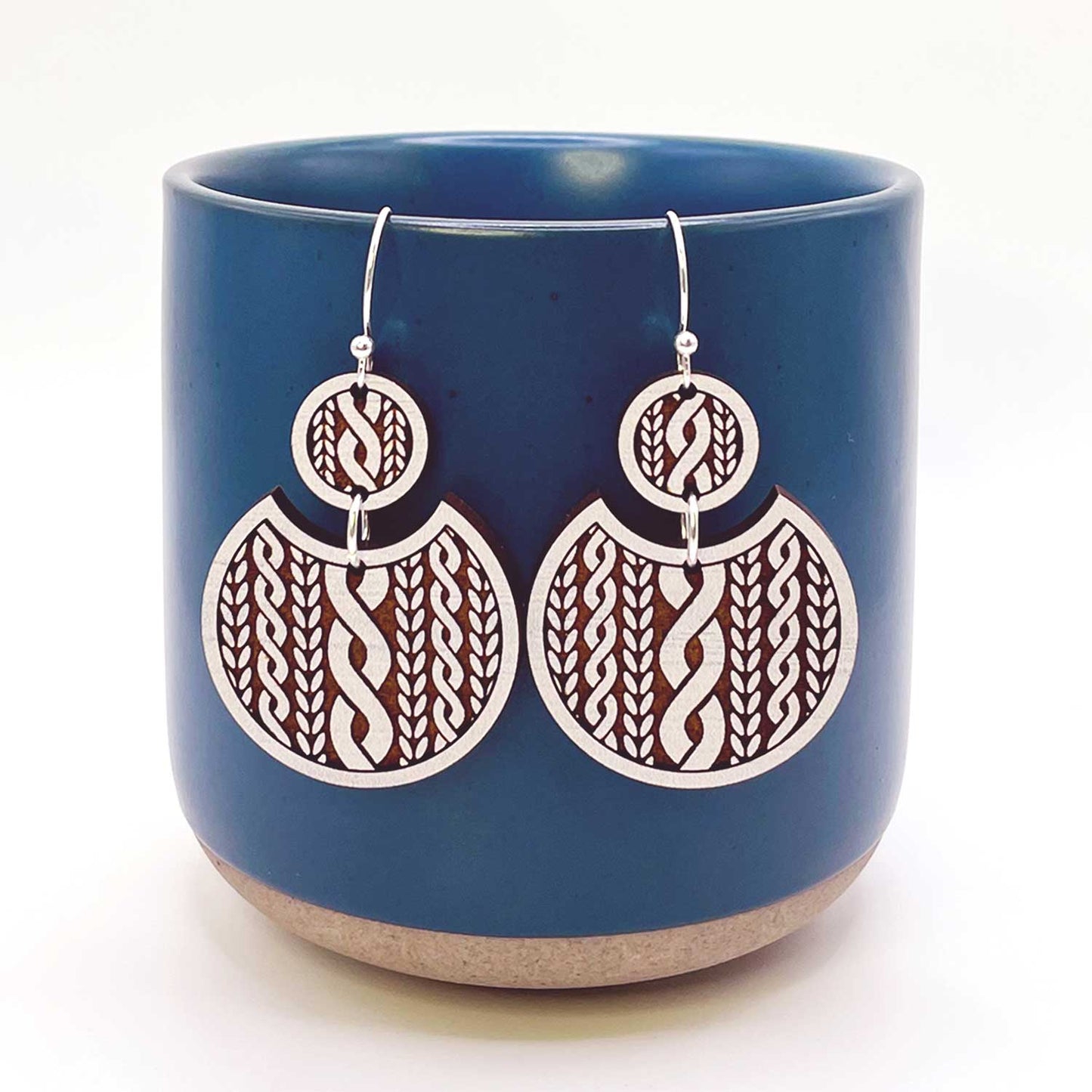 Knit Sweater Earrings (Set of 2)