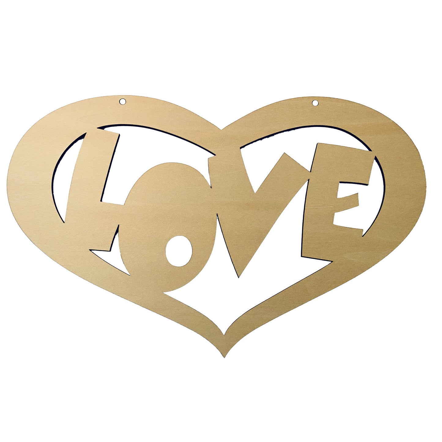 Love Lives Inside Your Heart Wall Sign