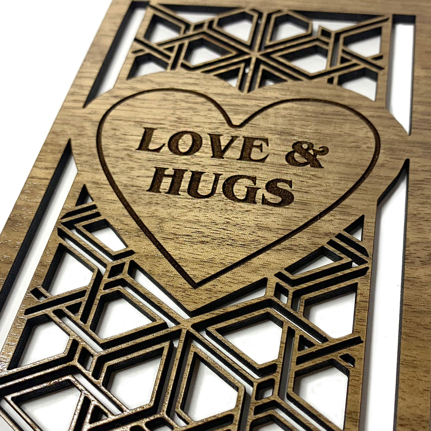 Love and Hugs Postcard