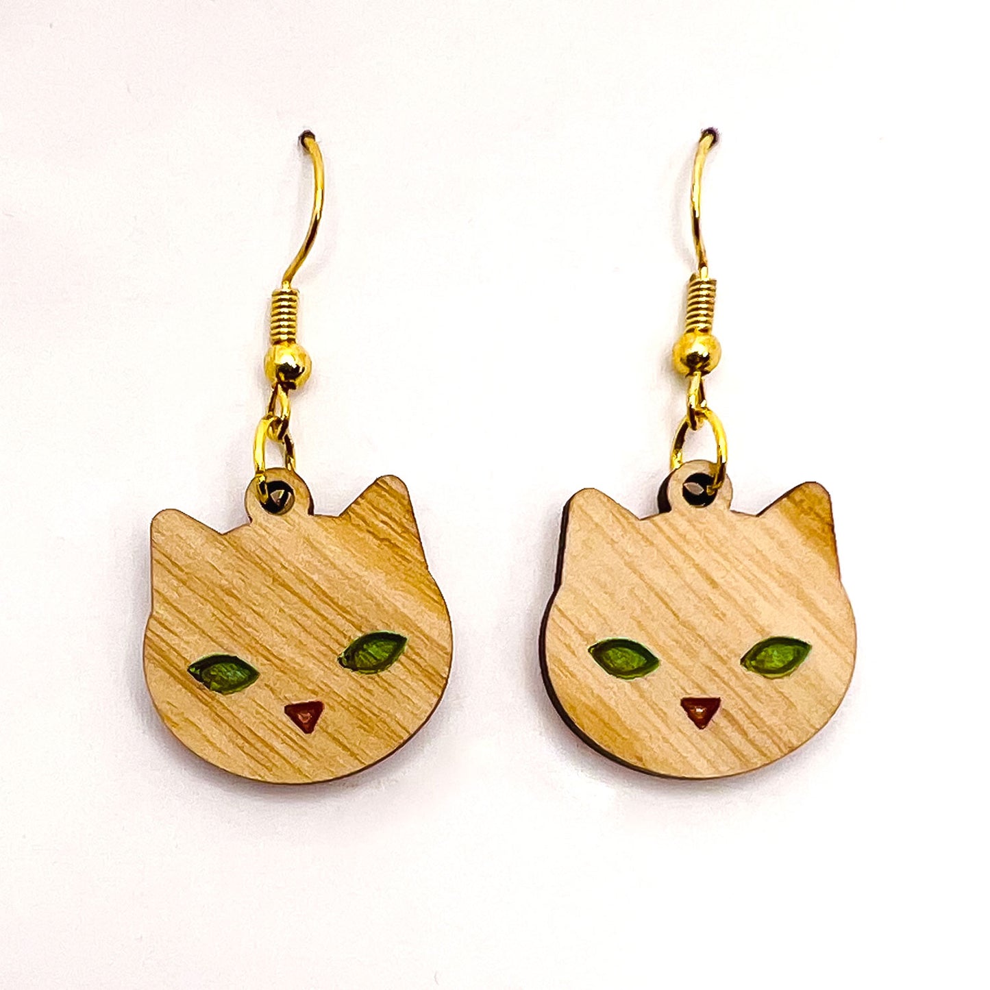 Minimalist Kitty Earrings