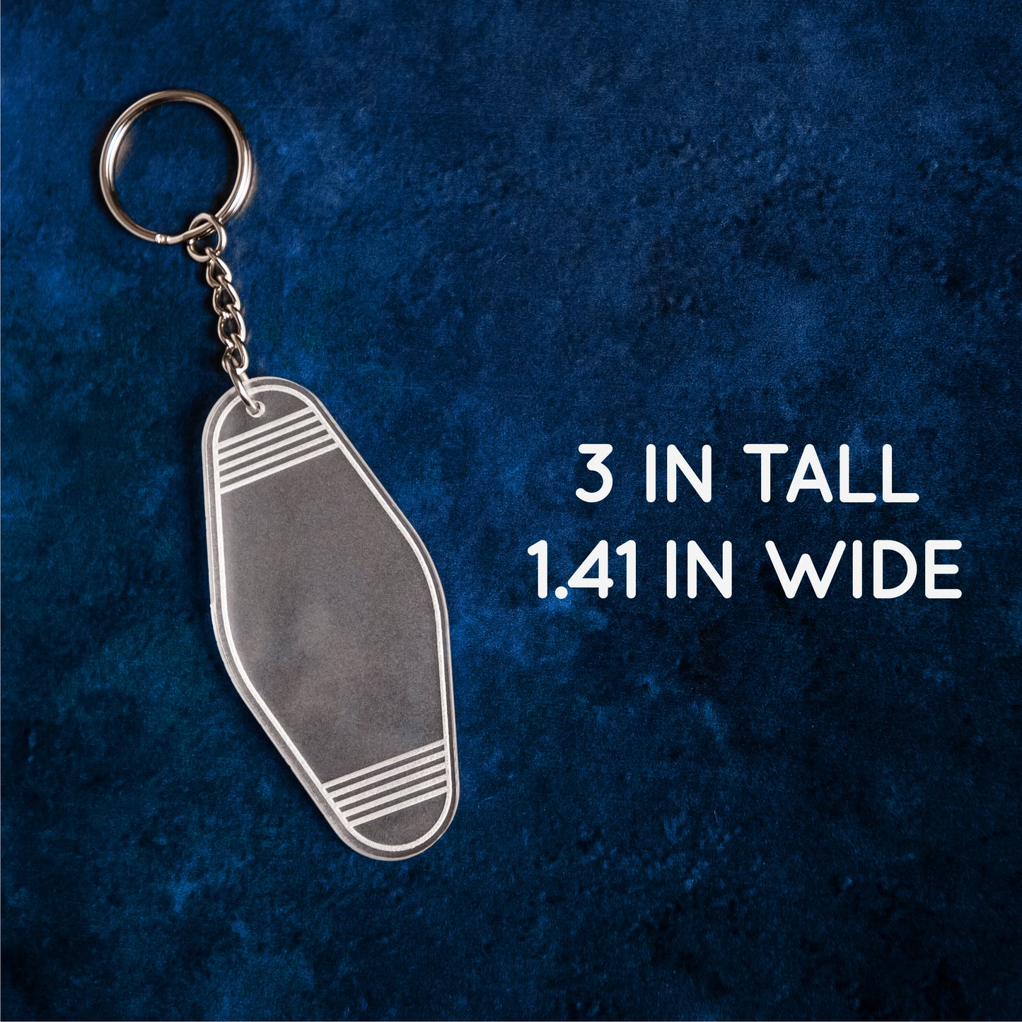 Motel Keychain Templates (Set of 4)