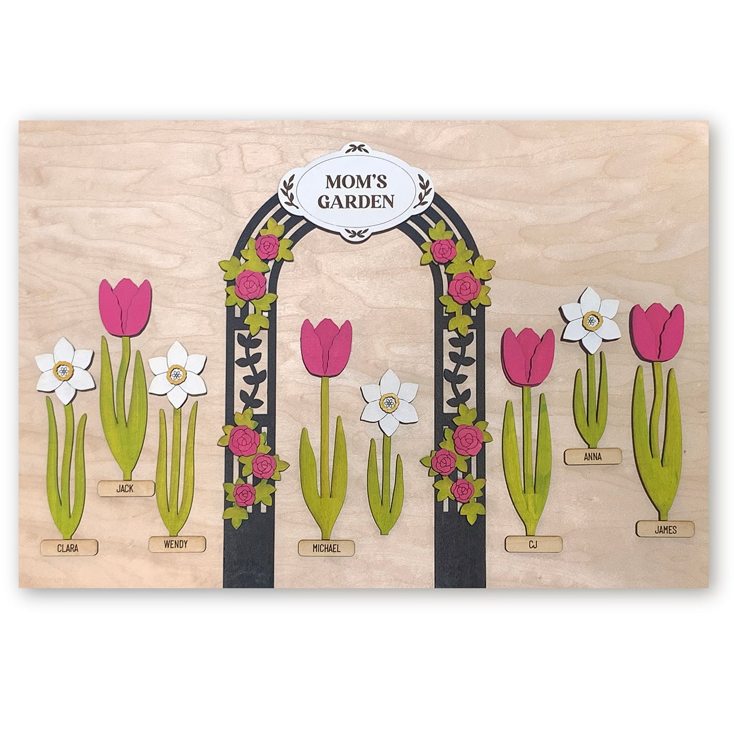 Mother's Day - Mother's Garden Wall Art Ver. 4