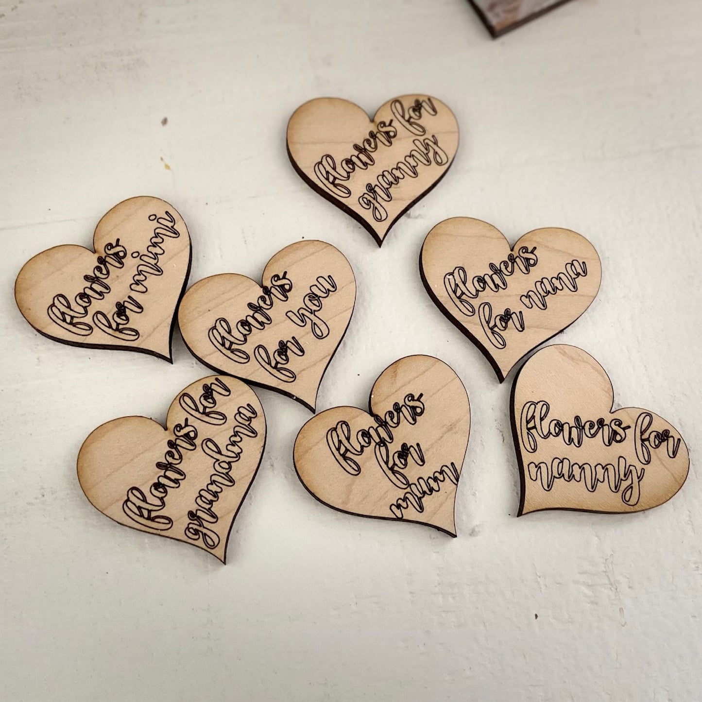 Mother's Day Handpicked Flowers for Mom Flower Bouquet Holder with Vintage Window for "Mother's Day"