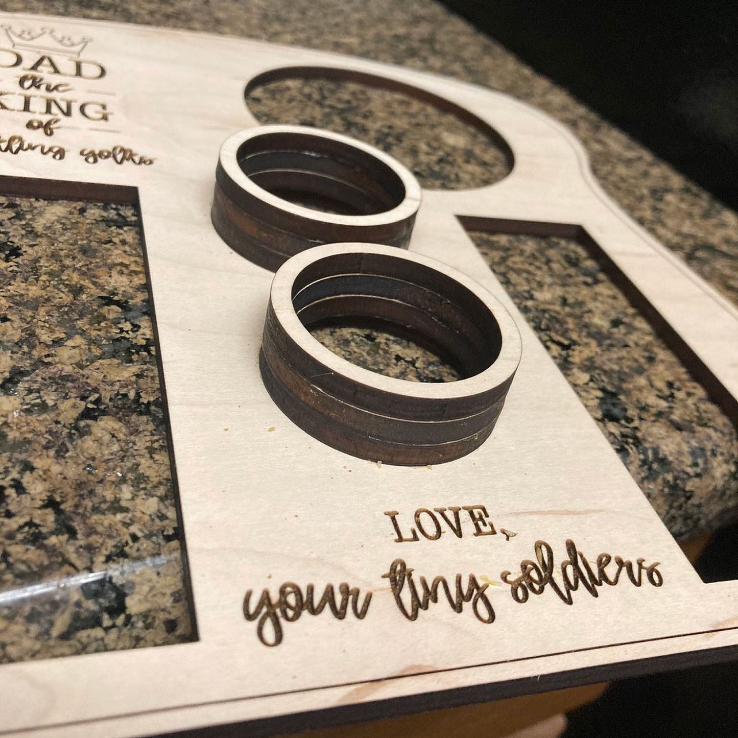 Personalized Mother's Day Dippy Egg Toast Board