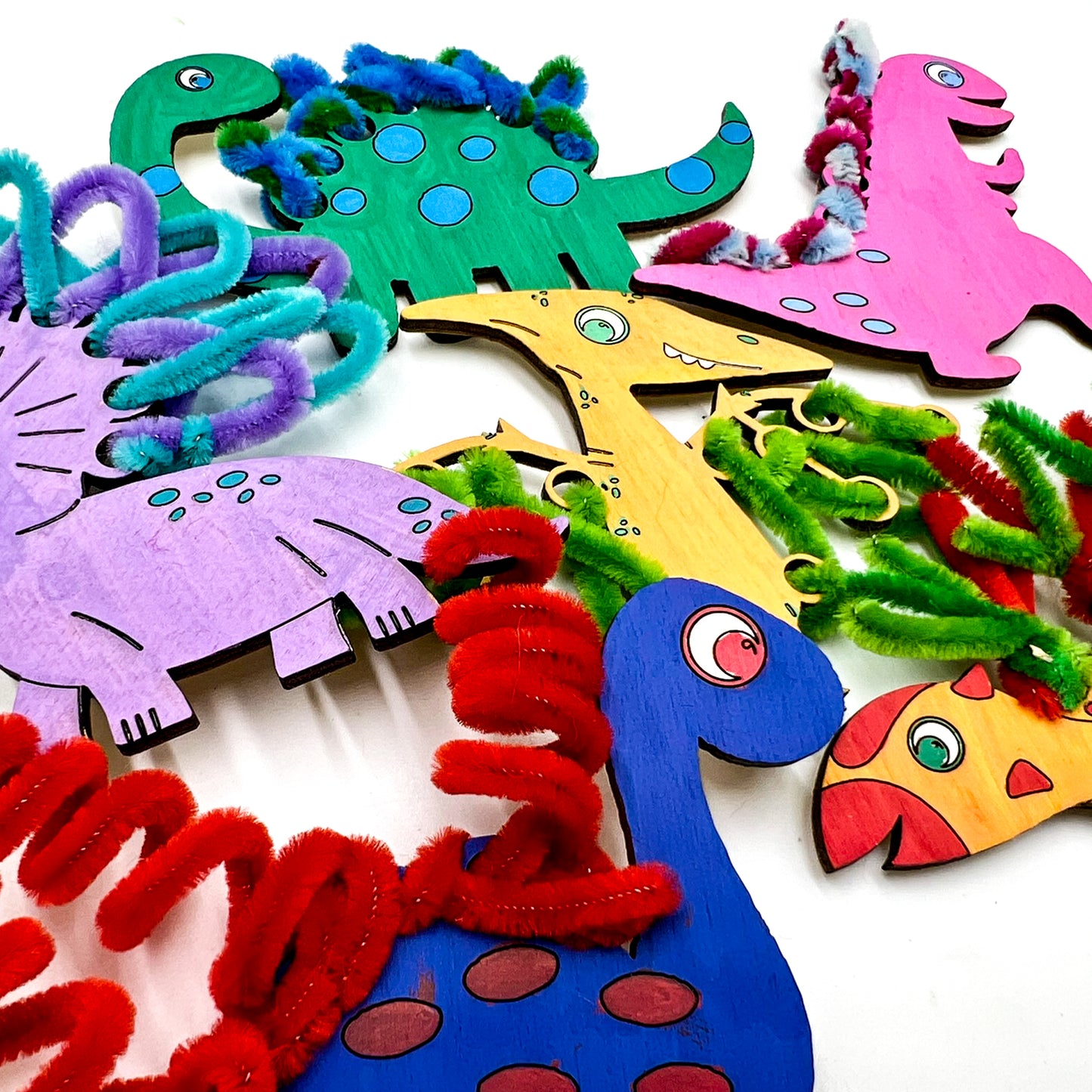 Pipe Cleaner Dinosaurs