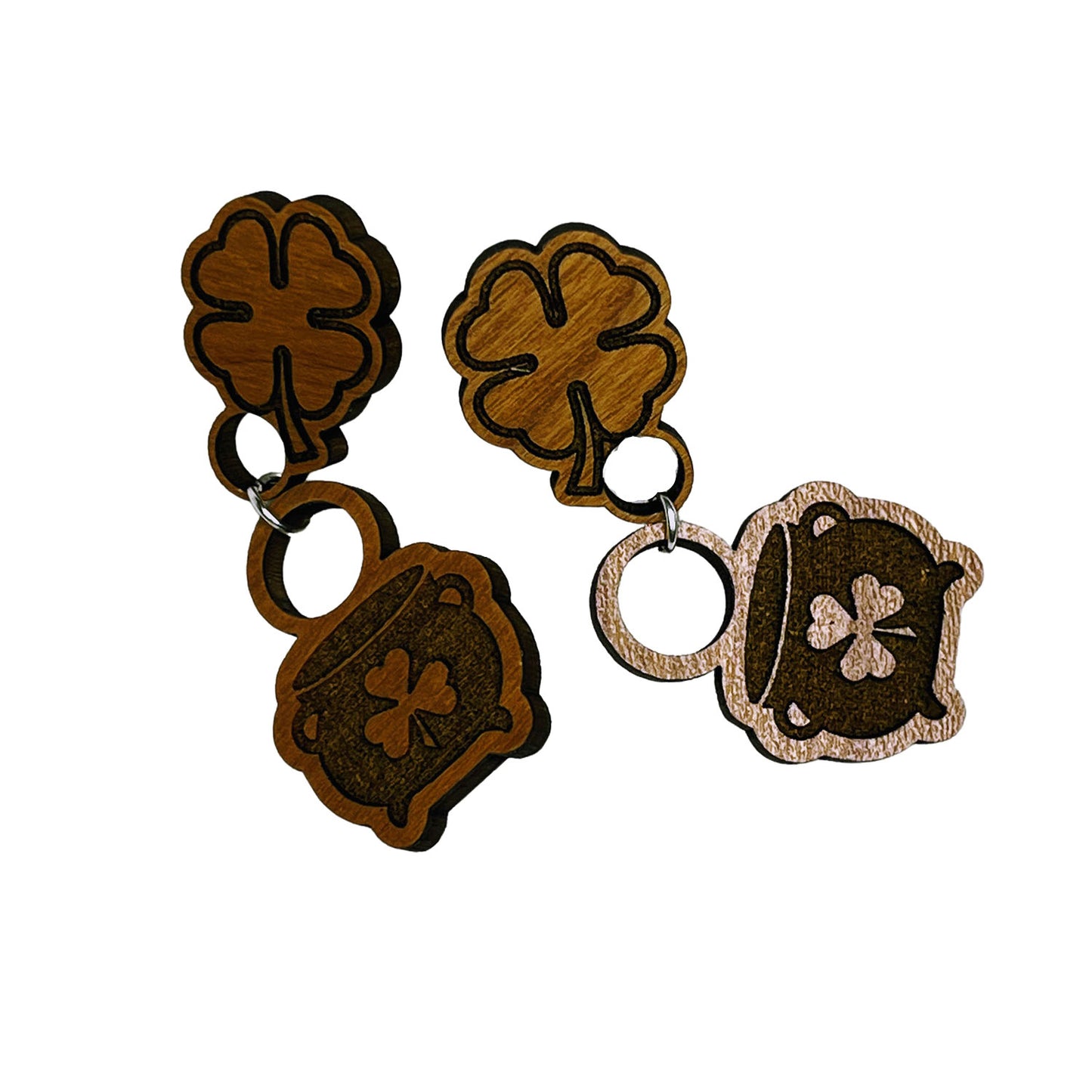 Pot of the Leprechaun Earrings