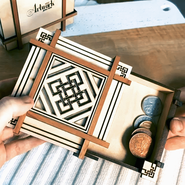 Wrapped-in-a-Mystery Puzzle Box