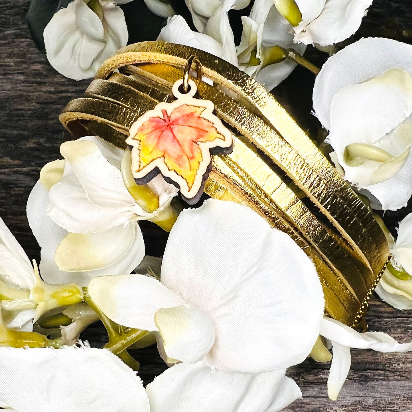 Simple Fall Charms (set of 5)