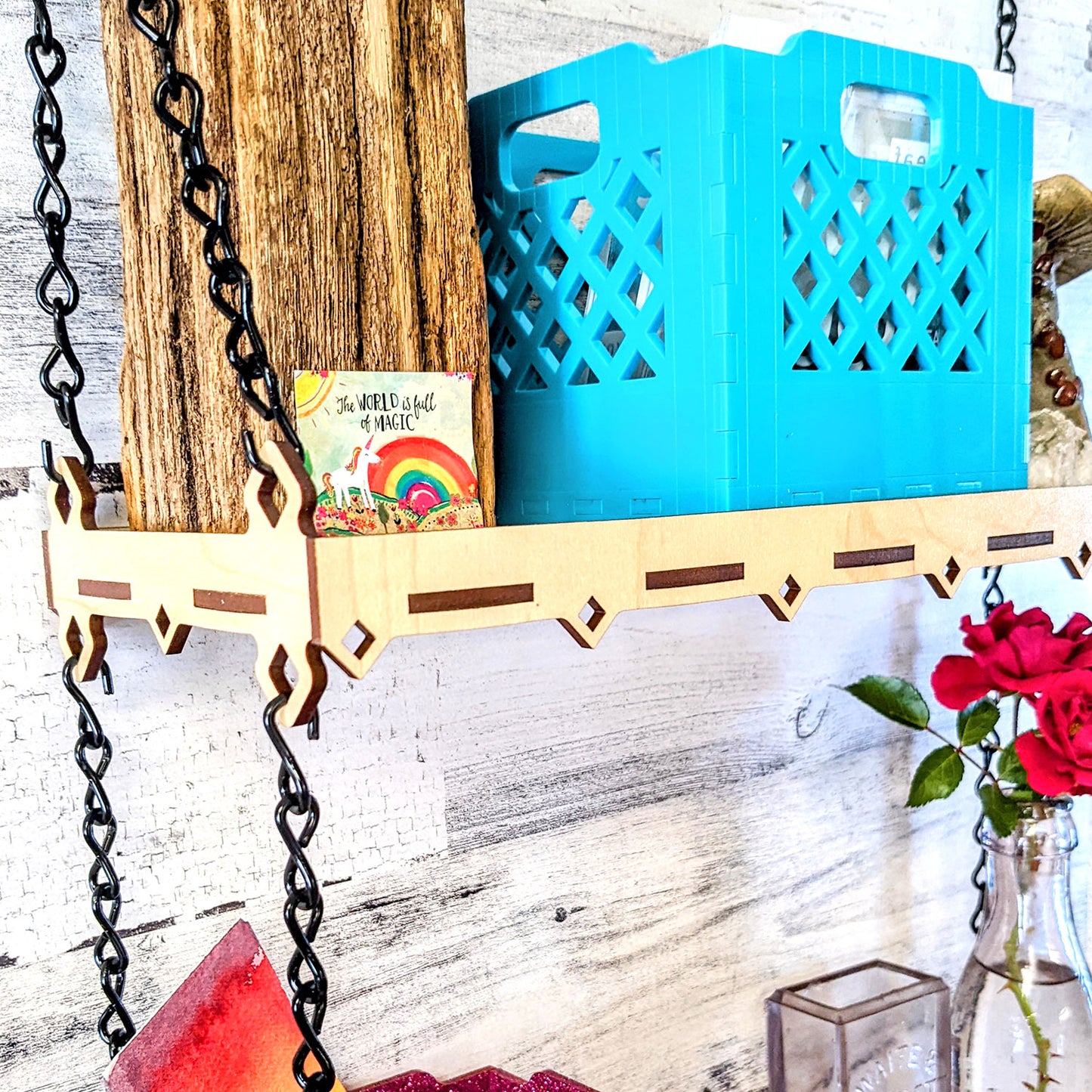 Simple Swinging Shelf