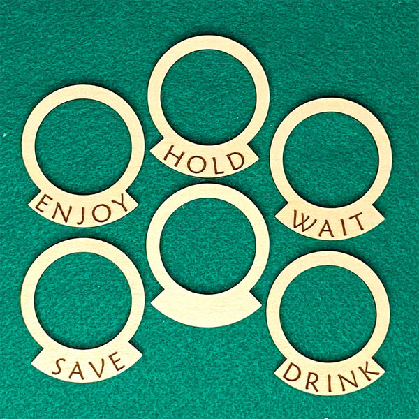 Simple Wine Cellar Tags (Set of 6) Shop