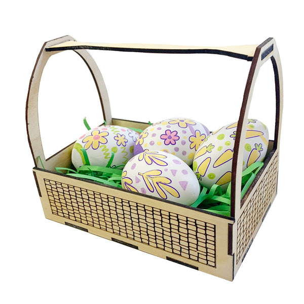 Simple Easter Egg Gift Basket for Kids Shop