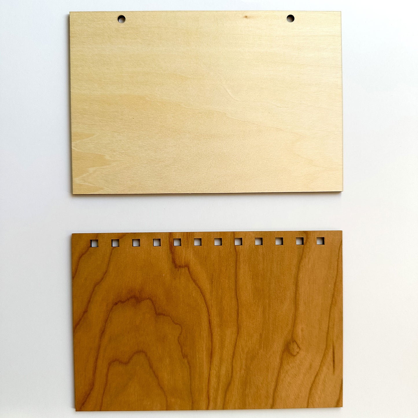 Small Photo Album with Scored Frame Design