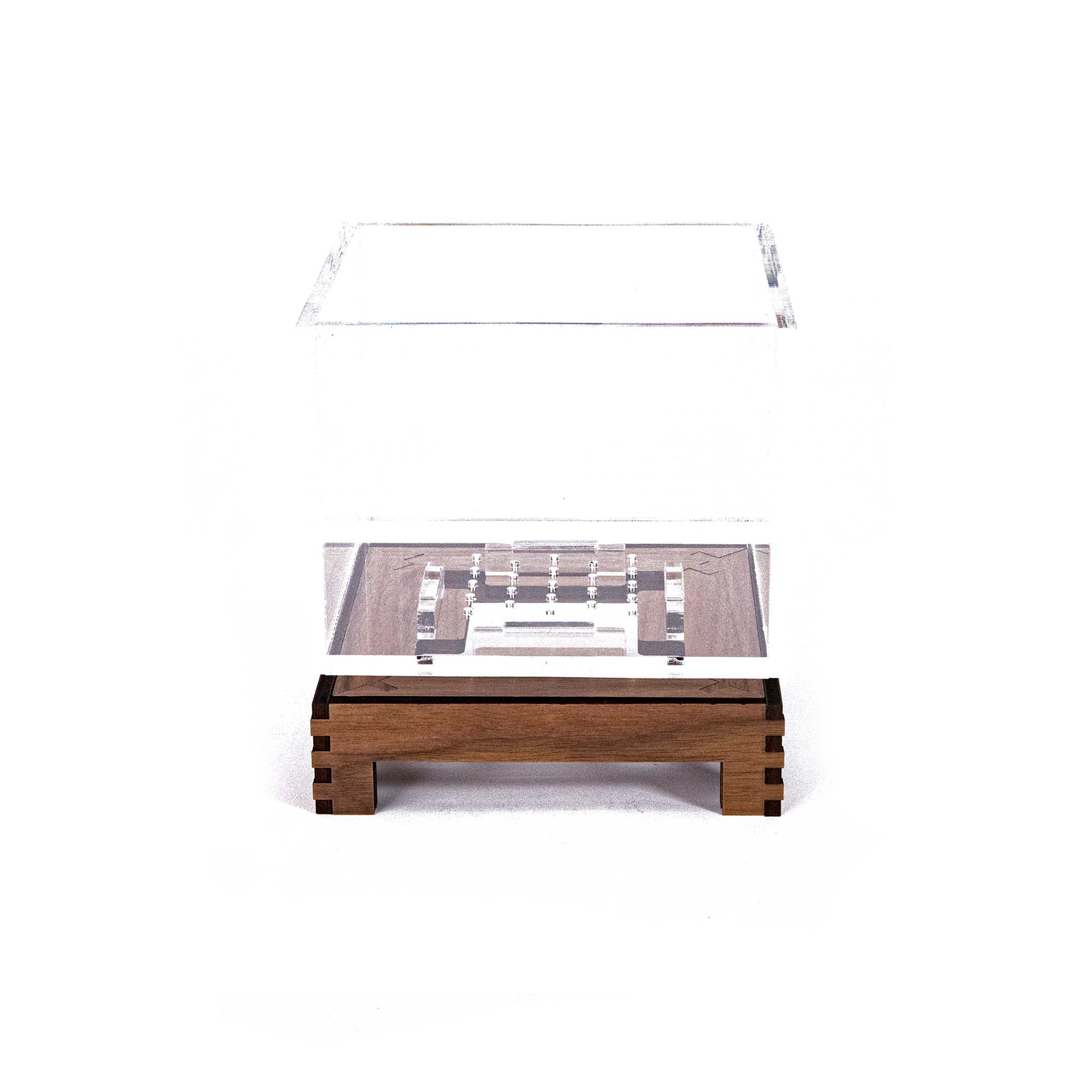 Small Clear Acrylic Planter