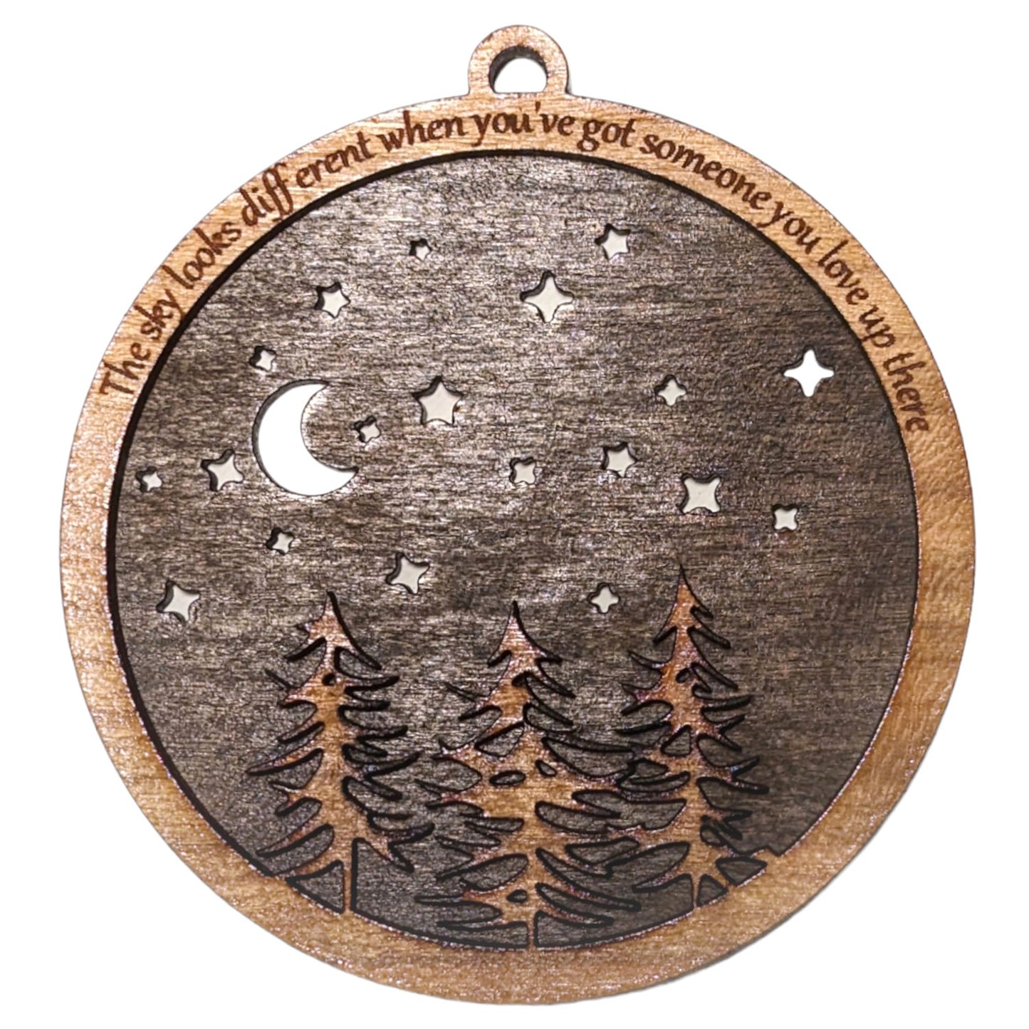 Someone You Love Memorial Night Sky Ornament Hanger