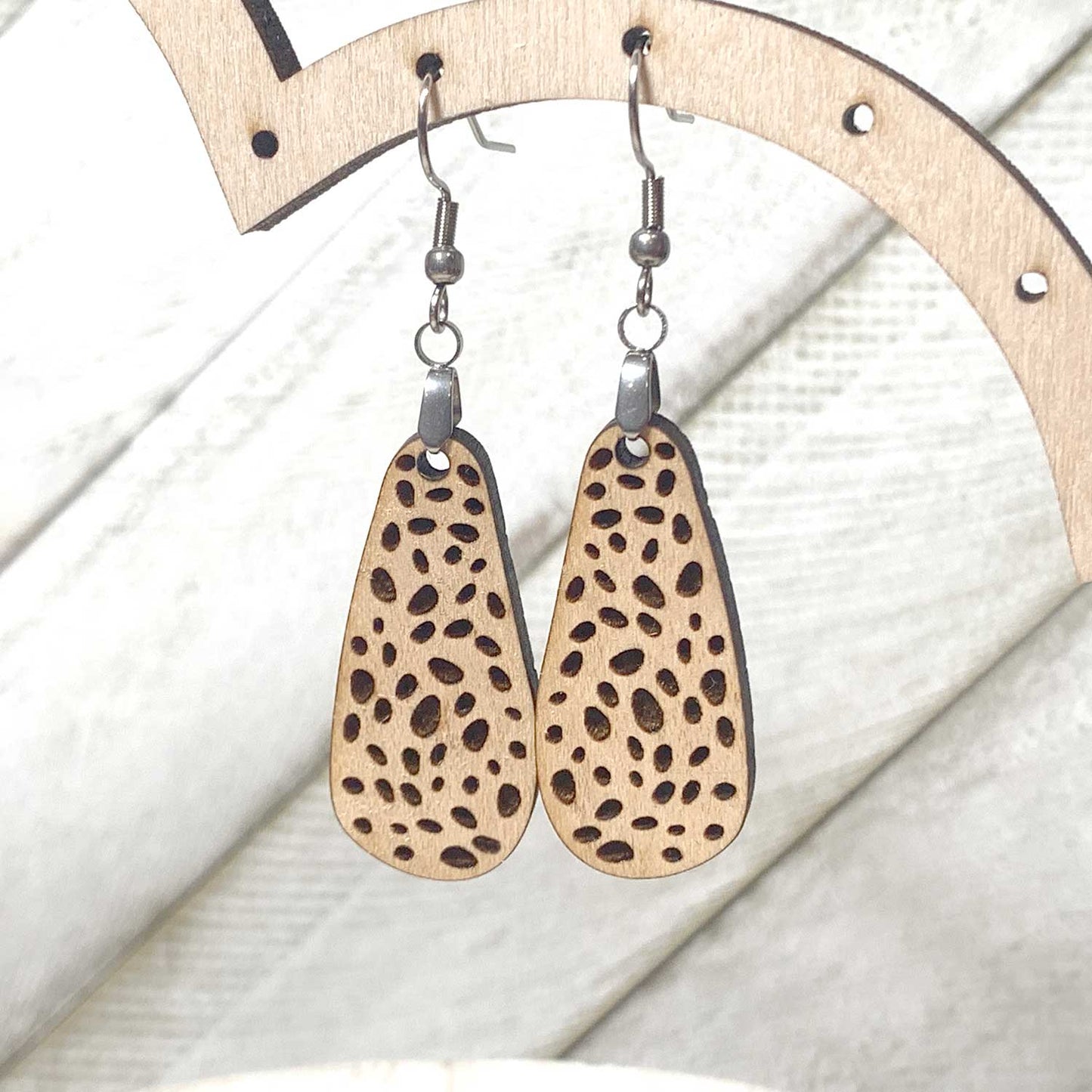 Spotted Dangle Earrings (Set of 2)