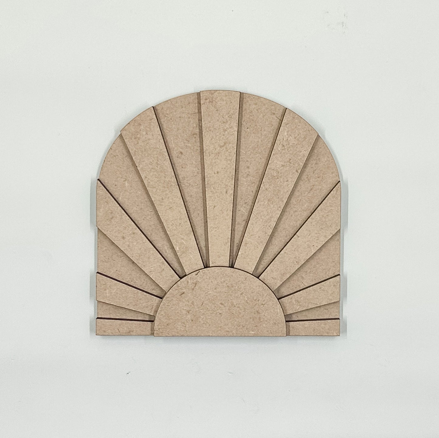 Sunburst Layered Sign