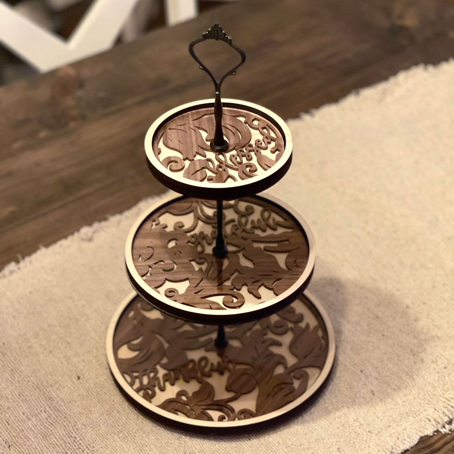 Thanksgiving Tiered Tray