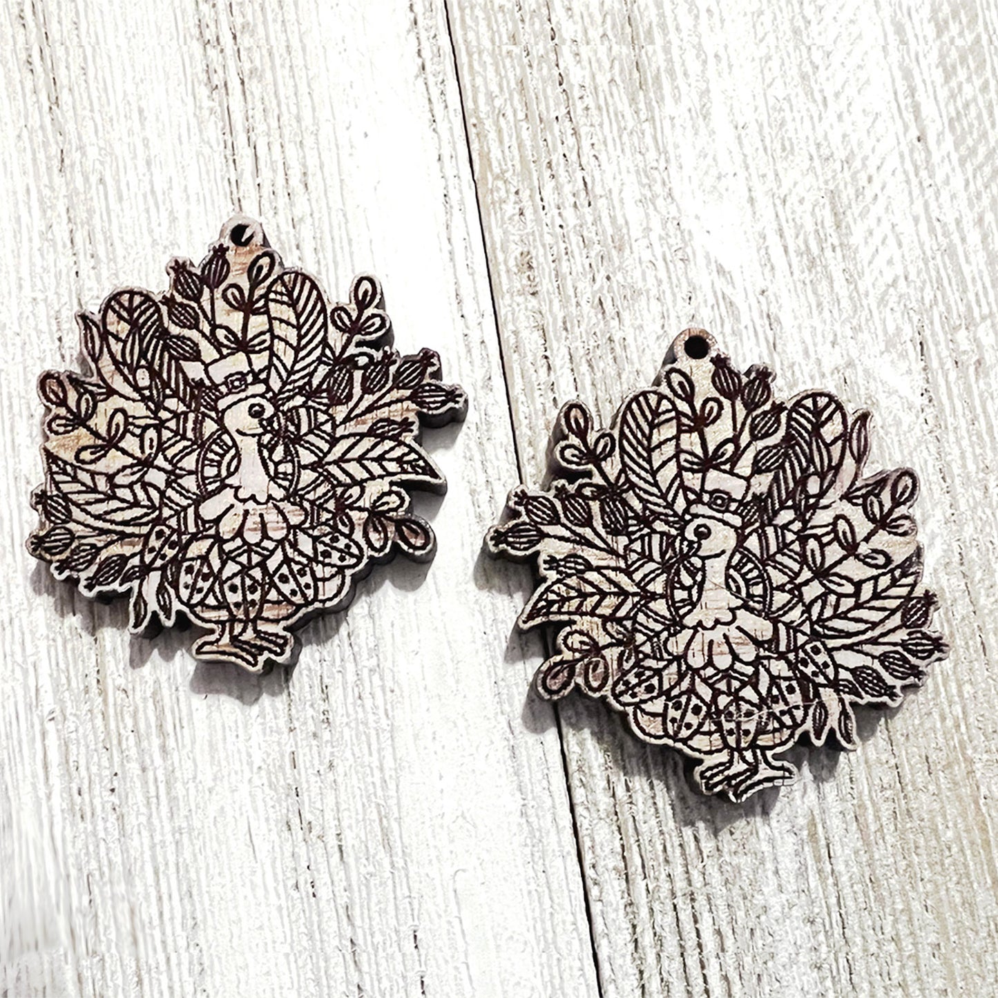 Thanksgiving Turkey Earrings