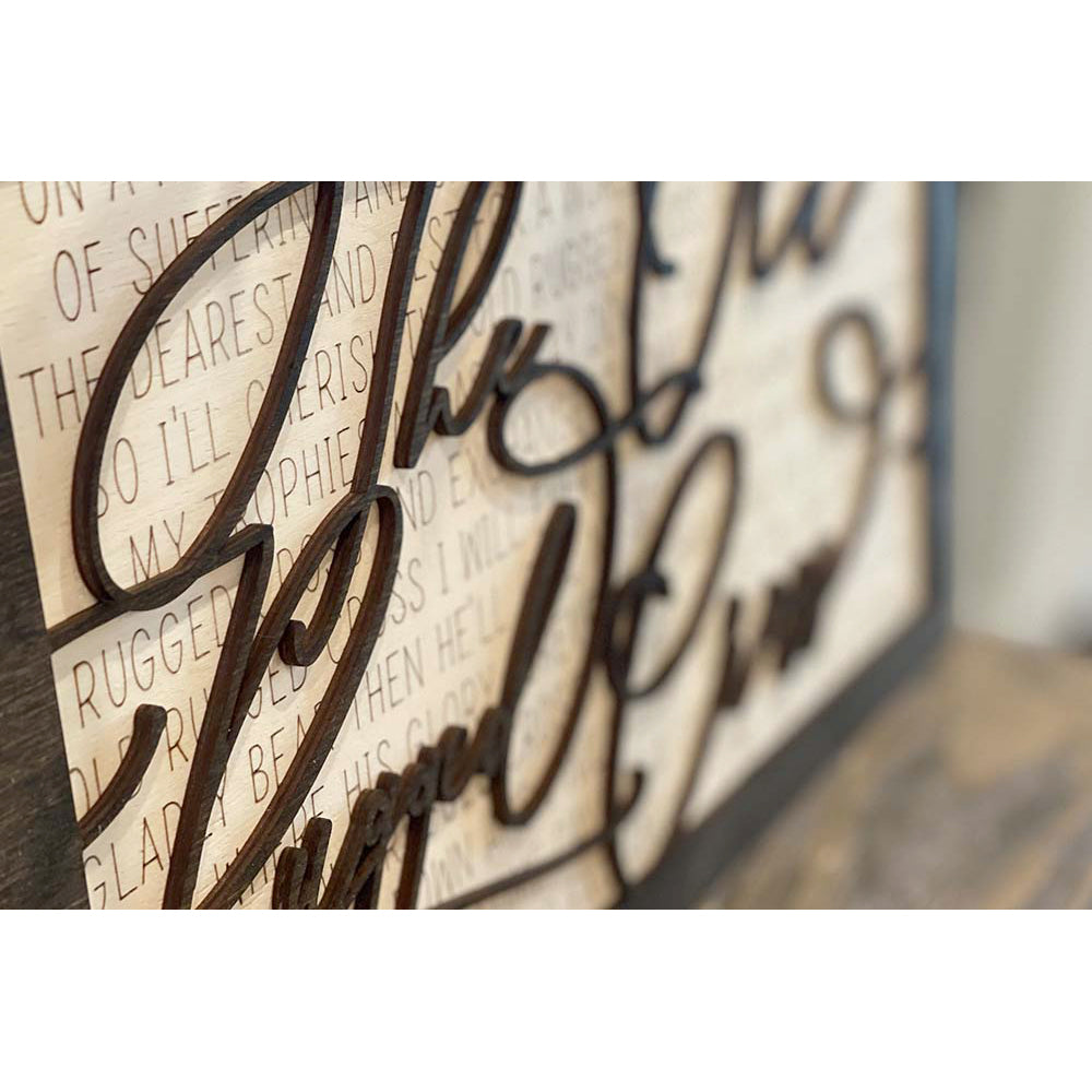 The Old Rugged Cross Sign