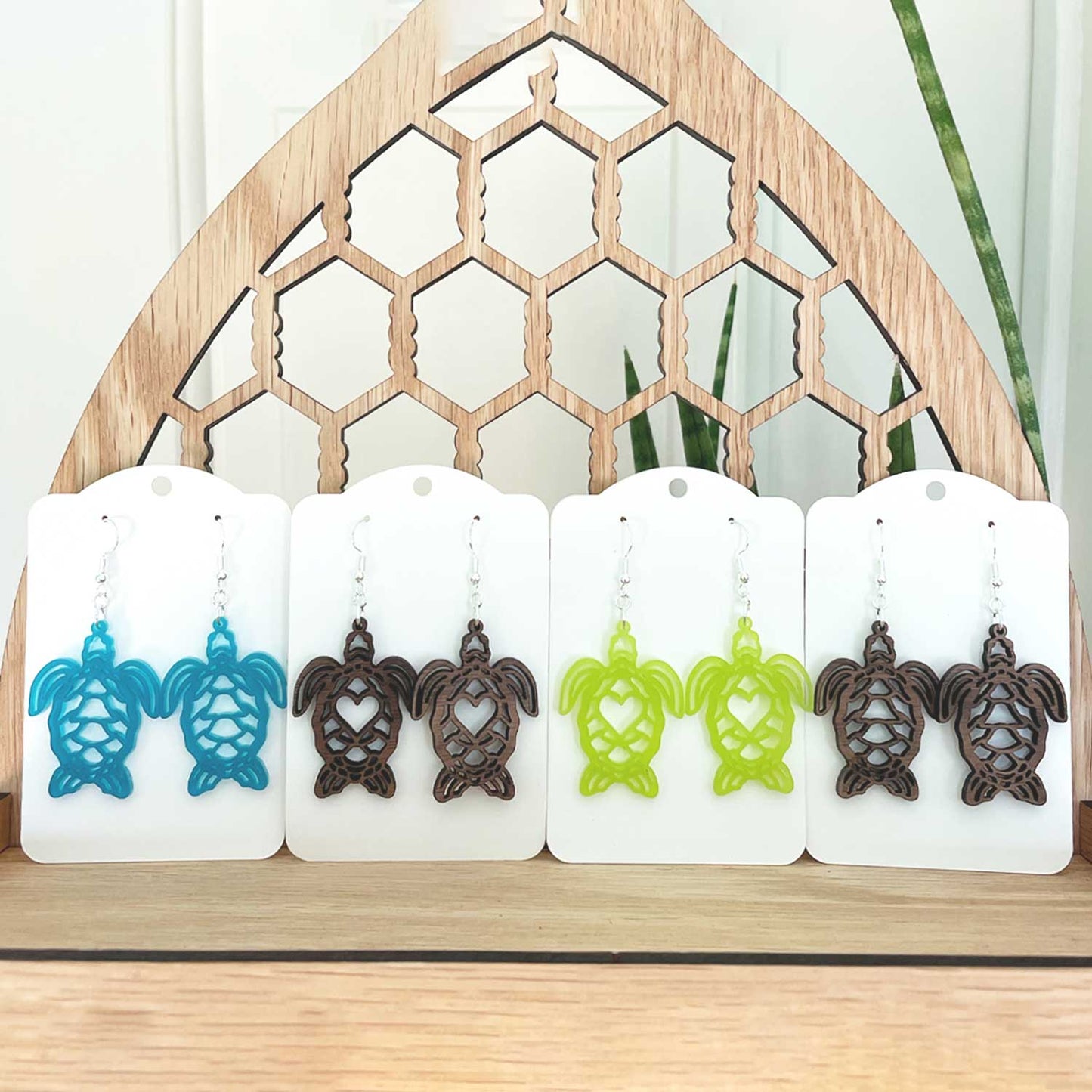 Turtle Earrings (Set of 2)
