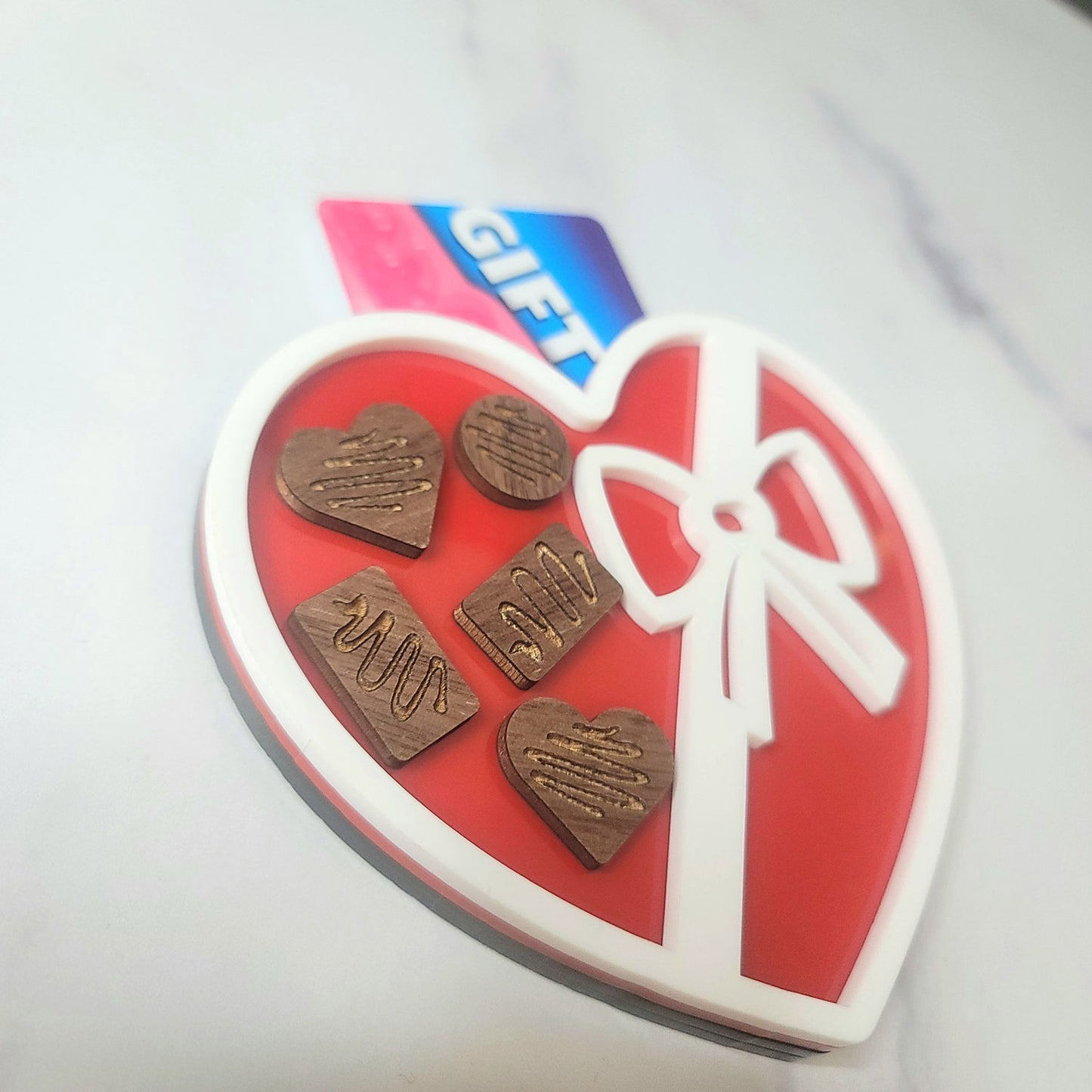 Valentine's Day Heart Gift Card Holder