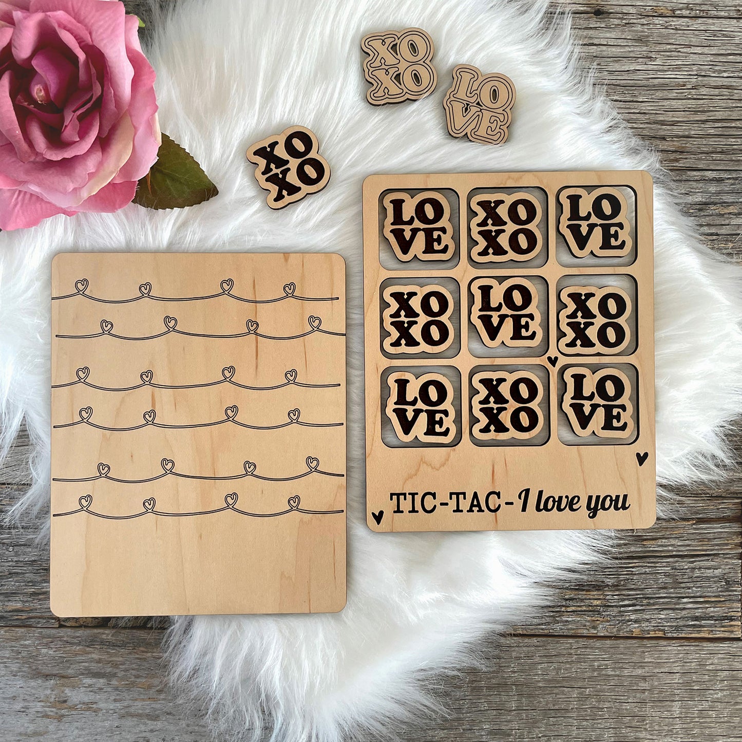 Valentine's Tic-Tac-I Love You Game