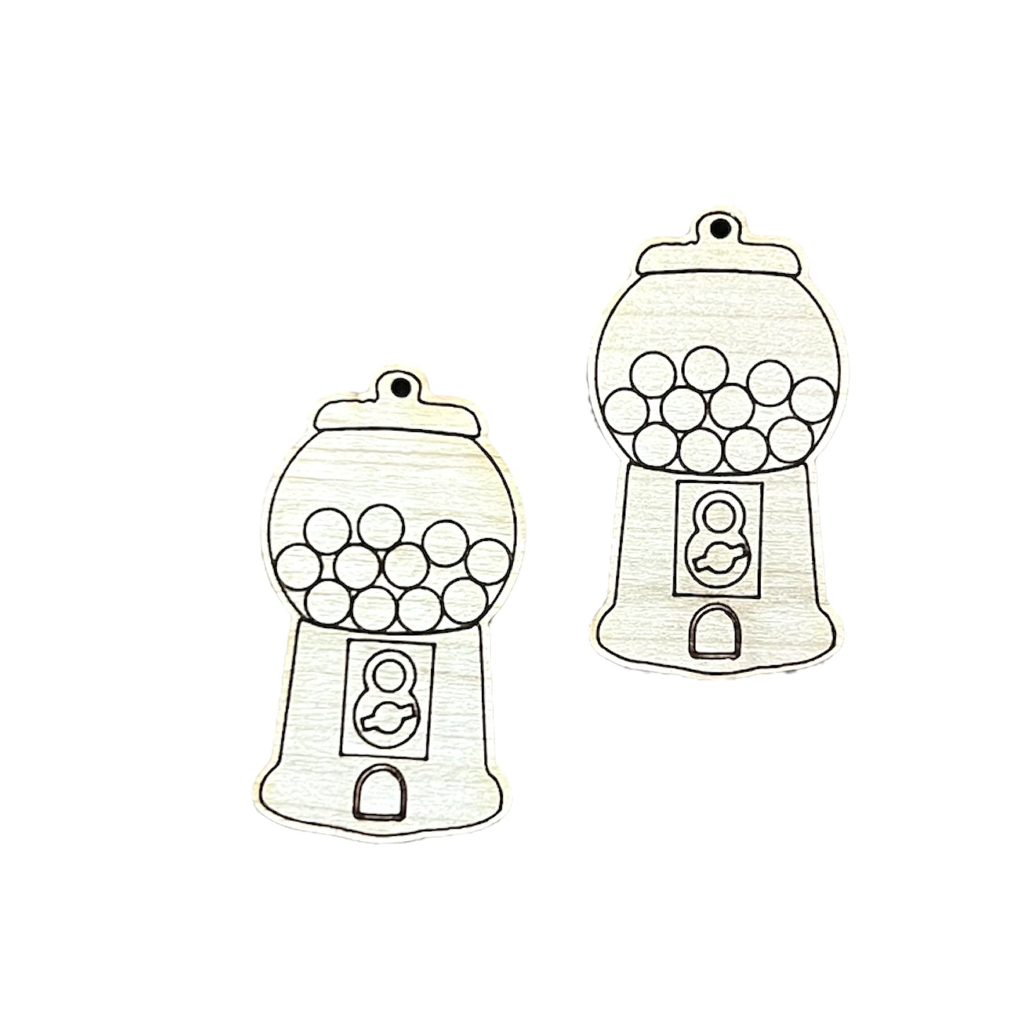 Vintage Gum Ball Machine Earrings
