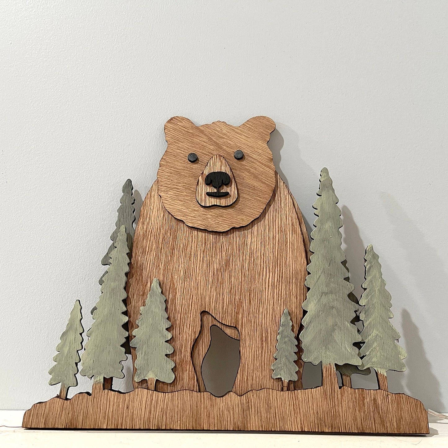 Welcome To The Woods Bear Sign