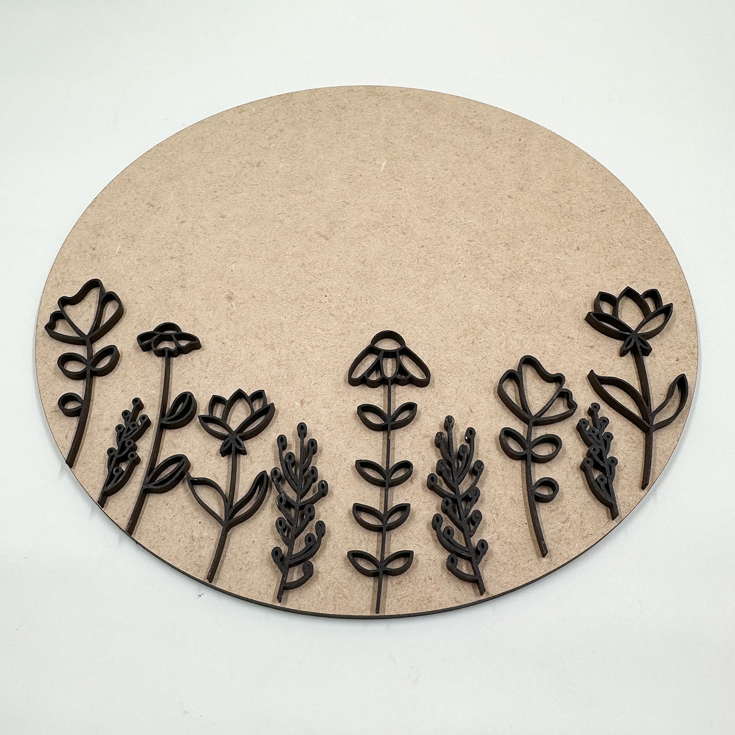 Wildflower Circle Nursery Sign