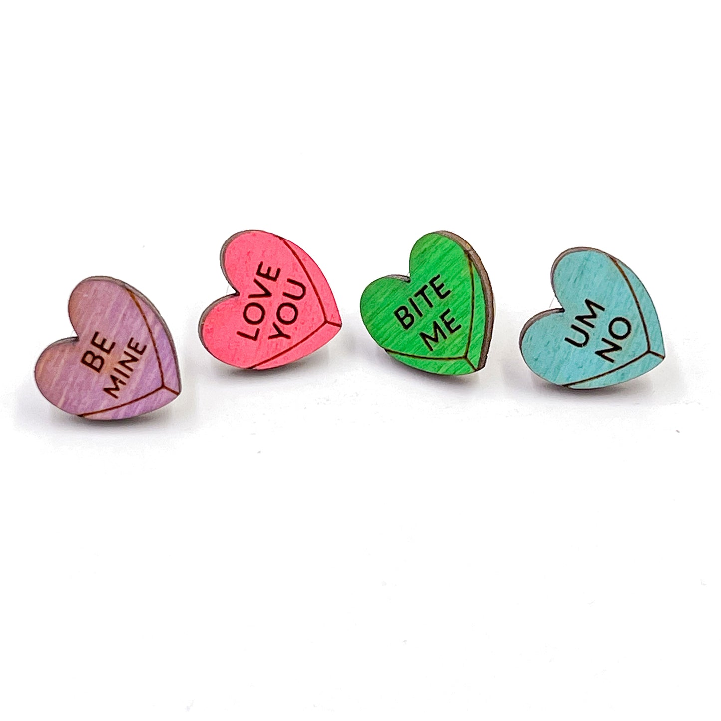 Candy Heart Earrings