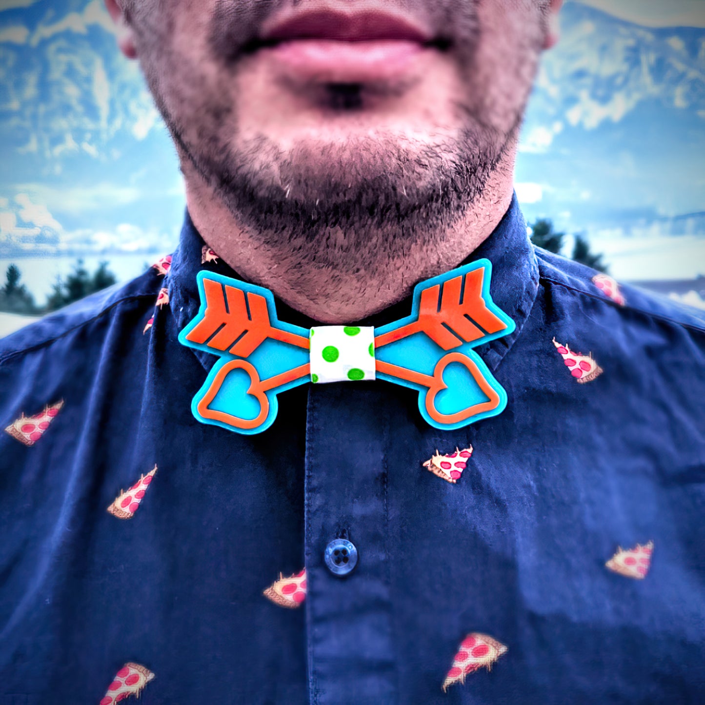 Cupid's Bow Tie