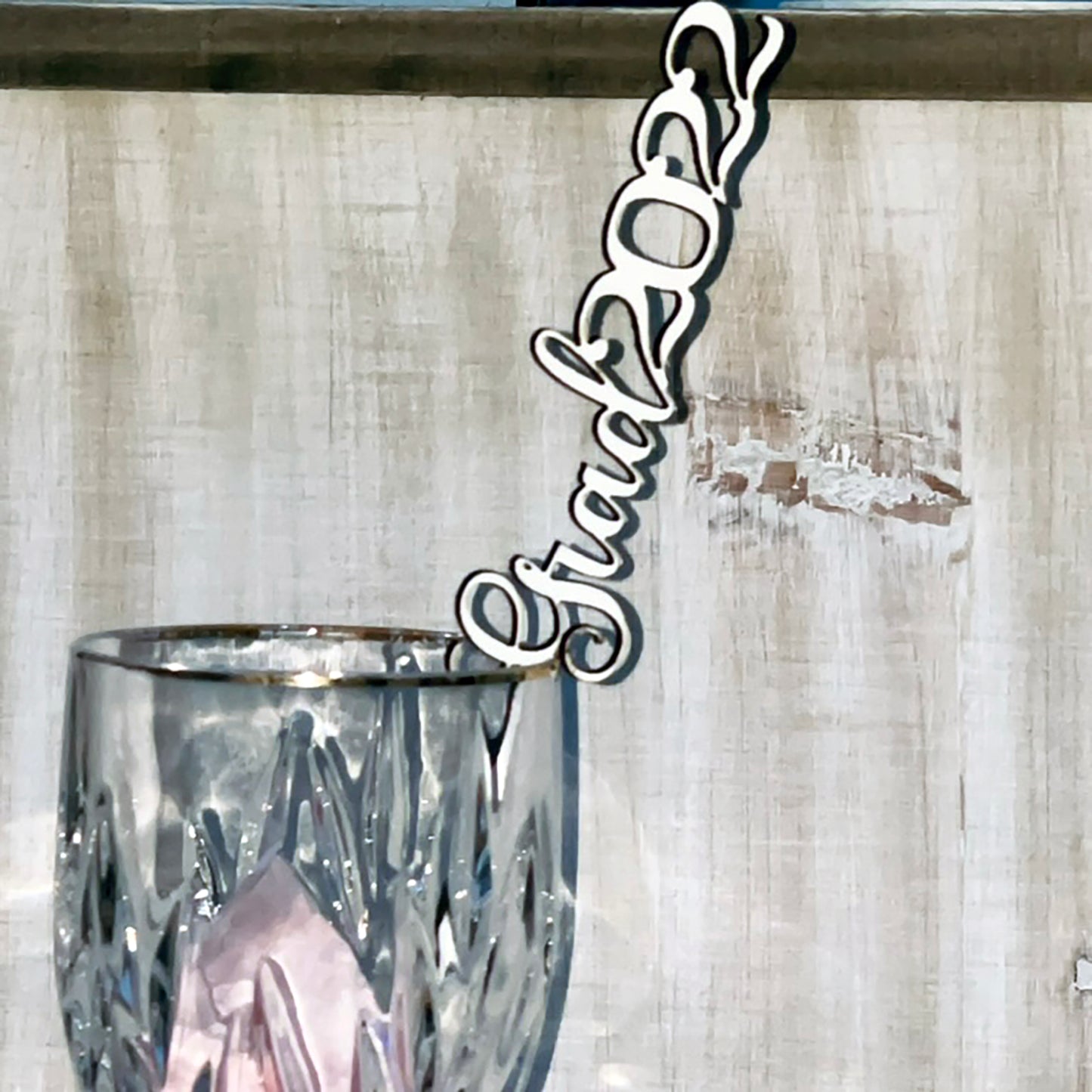 Graduation Party Drink Tags And Stirrer ( Set of 3 )