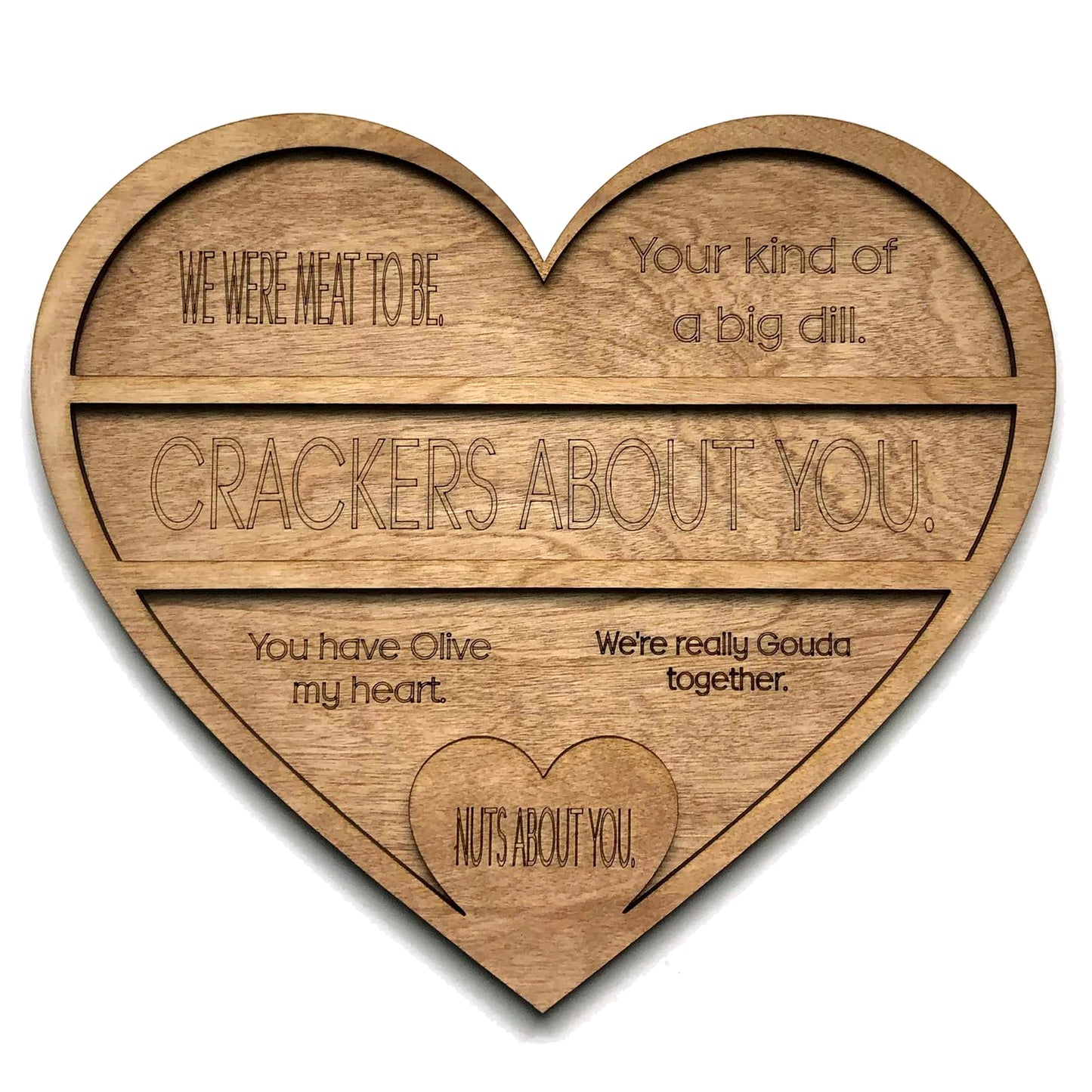 Heart Charcuterie Board