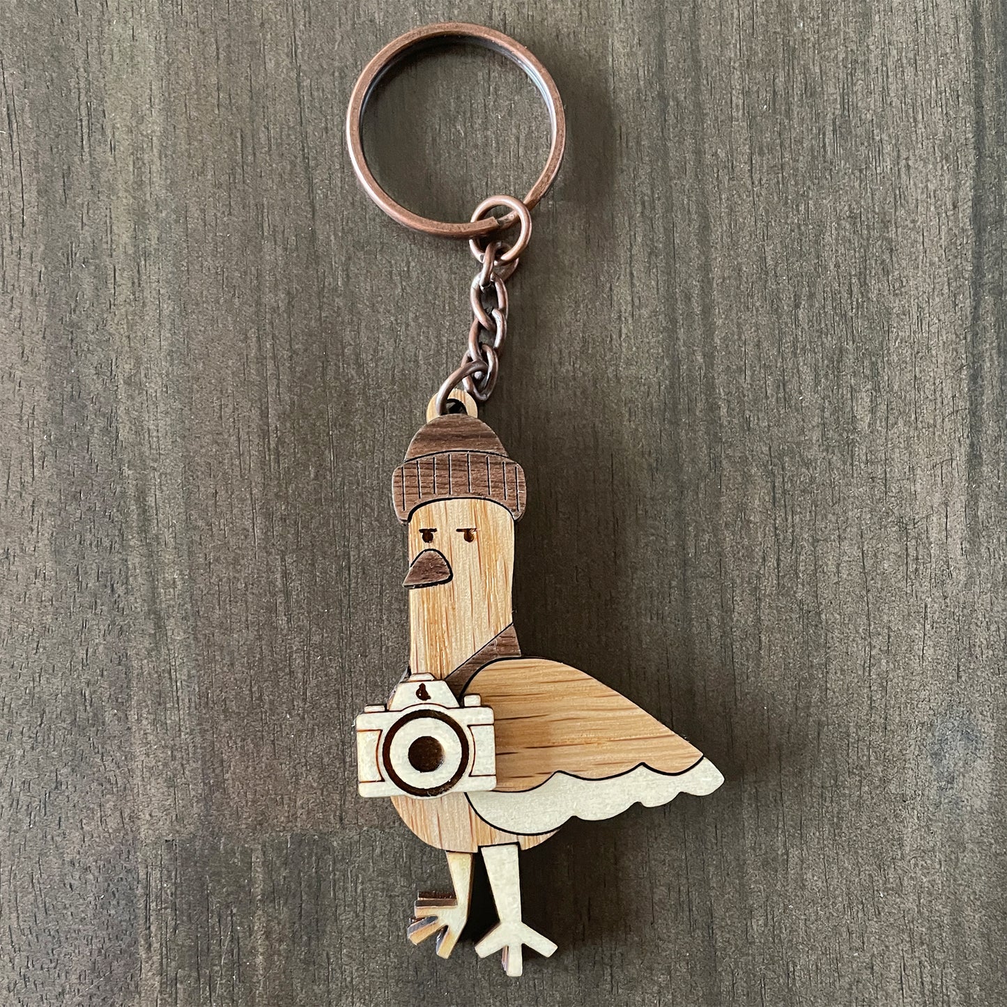 Millennimal Keychain - Maxton the Pigeon