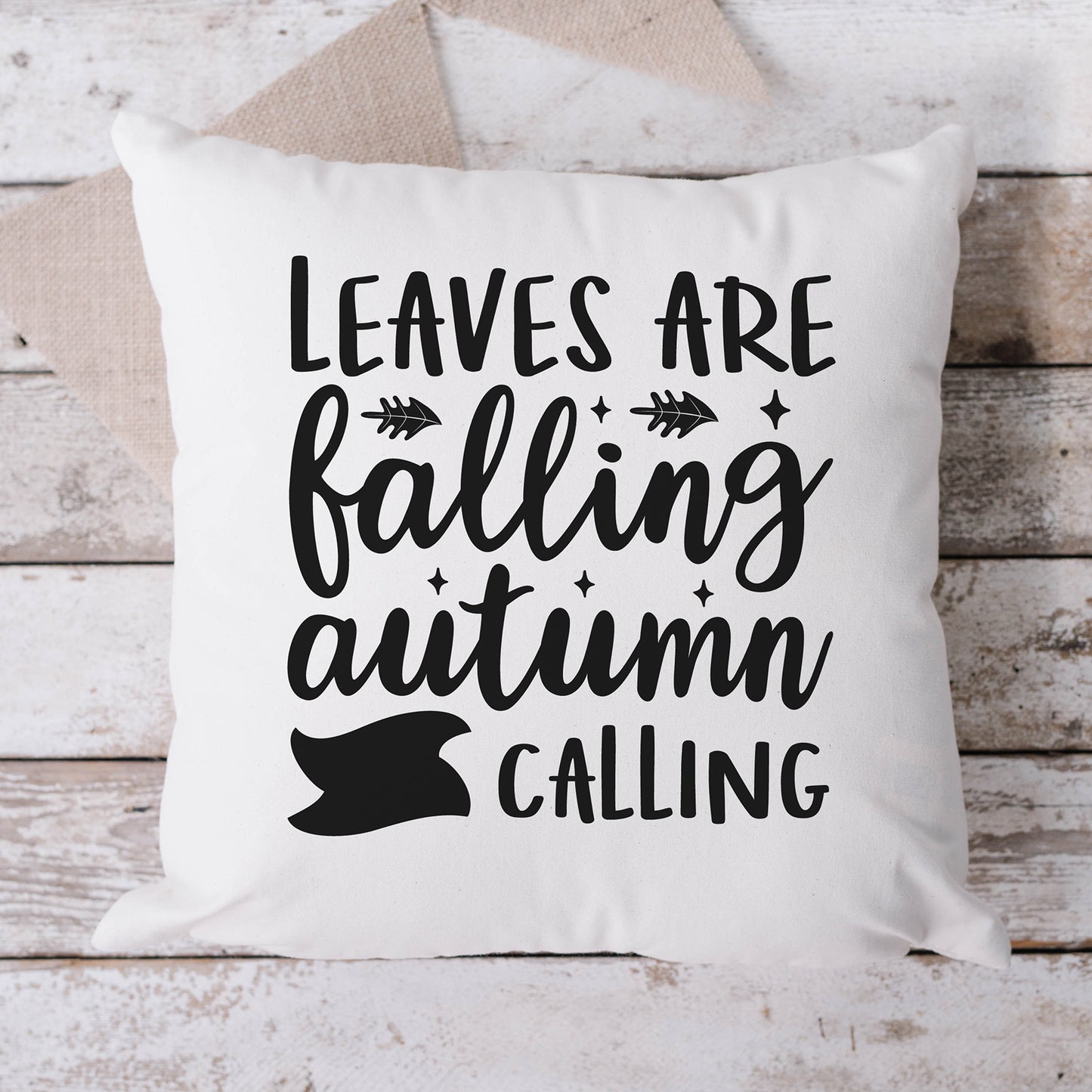 "Leaves Are Falling Autumn Is Calling" Graphic - Glowforge