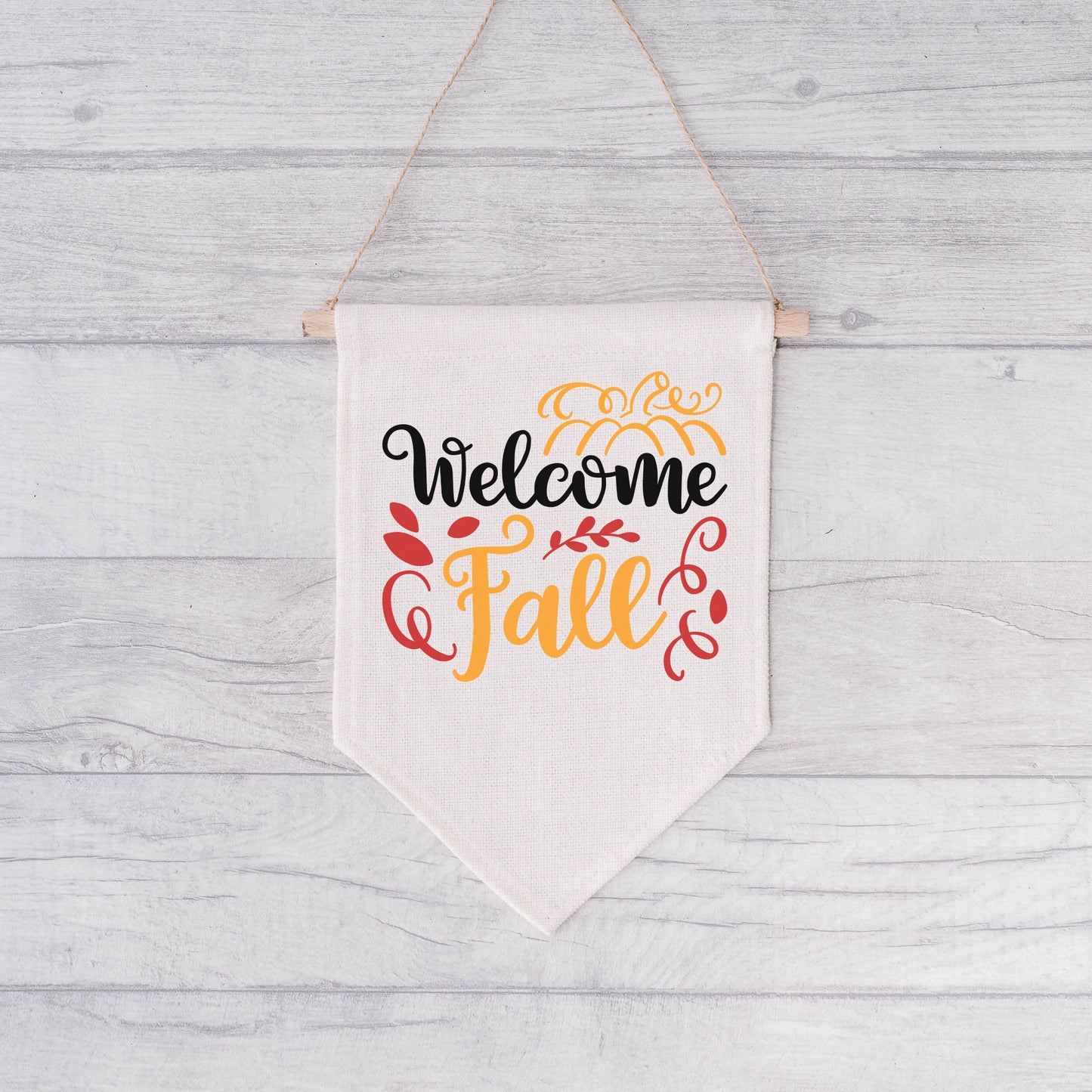 "Welcome Fall" Graphic