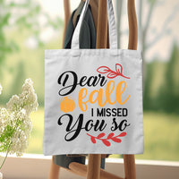 "Dear Fall I Missed You So" Graphic