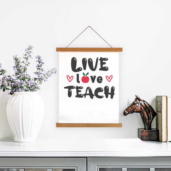 Live Love Teach Graphic Glowforge Shop