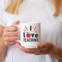 "I Love Teaching" Graphic