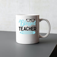 "Blessed Teacher With Sunglasses" Graphic